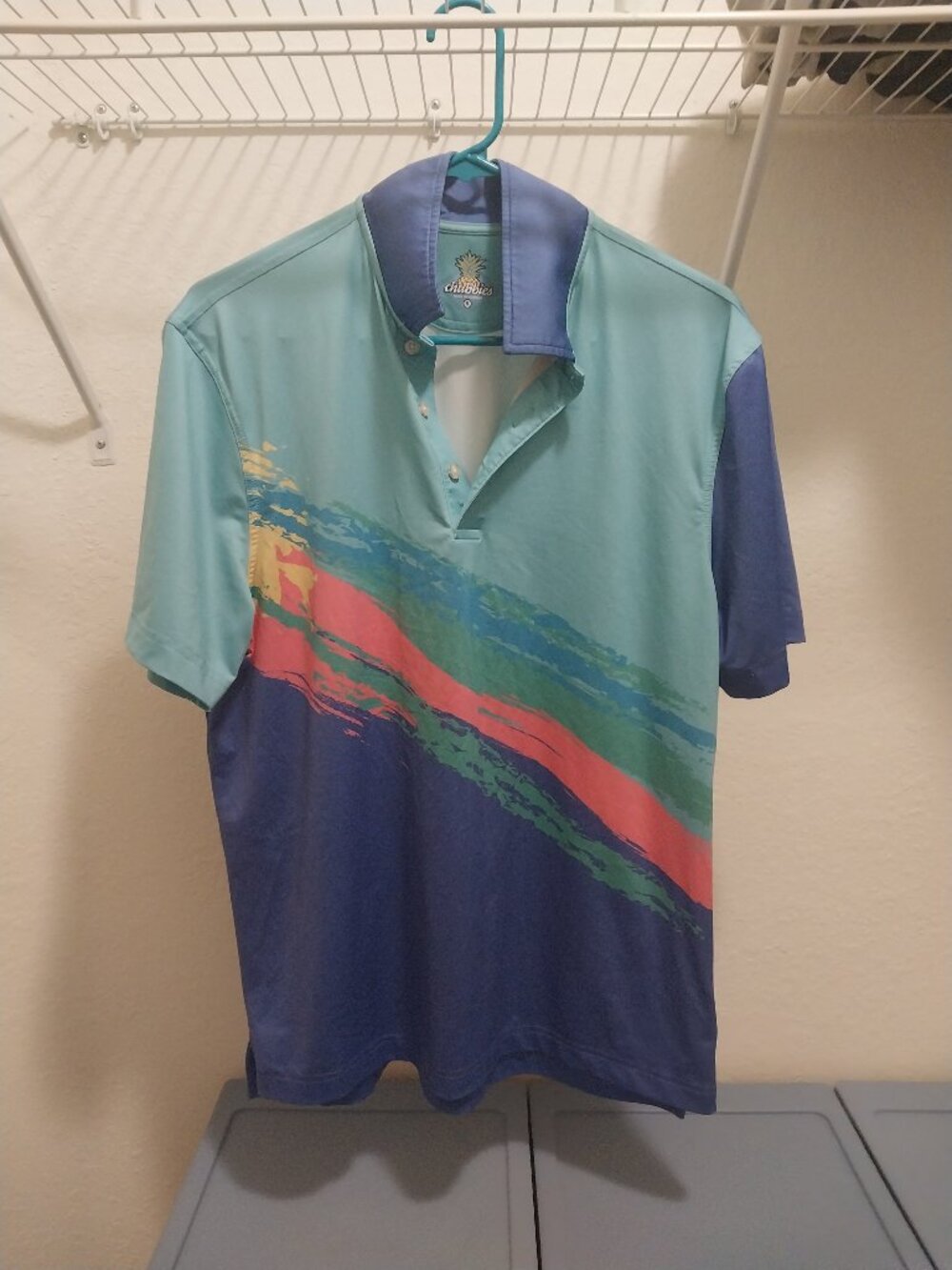 Mens chubbies small polo